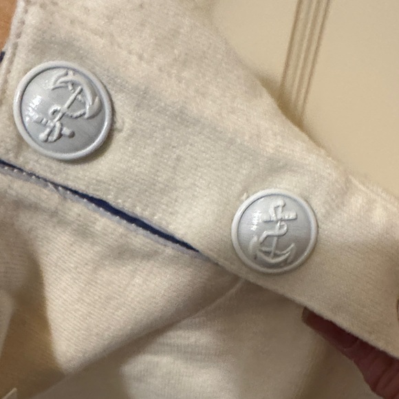 J. Crew Cream Button-Detail Top NWT XL adorable - Picture 4 of 7